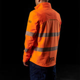 FXD HI-VIS TAPED SOFT SHELL WORK JACKET - WO-3T