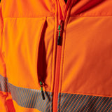 FXD HI-VIS TAPED SOFT SHELL WORK JACKET - WO-3T