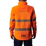 FXD HI-VIS TAPED SOFT SHELL WORK JACKET - WO-3T