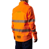 FXD HI-VIS TAPED SOFT SHELL WORK JACKET - WO-3T