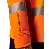 FXD HI-VIS TAPED SOFT SHELL WORK JACKET - WO-3T