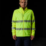 FXD HI-VIS TAPED SOFT SHELL WORK JACKET - WO-3T