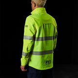FXD HI-VIS TAPED SOFT SHELL WORK JACKET - WO-3T