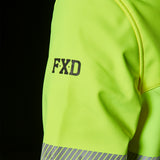 FXD HI-VIS TAPED SOFT SHELL WORK JACKET - WO-3T