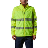 FXD HI-VIS TAPED SOFT SHELL WORK JACKET - WO-3T