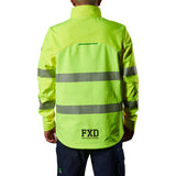FXD HI-VIS TAPED SOFT SHELL WORK JACKET - WO-3T