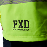 FXD HI-VIS TAPED SOFT SHELL WORK JACKET - WO-3T