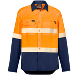 SYZMIK HI VIS OUTDPPR TAPED SHIRT - ZW470