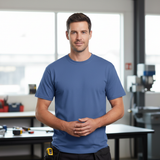 Denim T-shirt lifestyle image