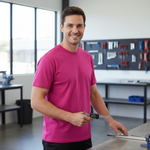 Fuchsia T-shirt lifestyle image
