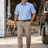 BISLEY OXFORD SHORT SLEEVE SHIRT - BS1030