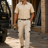 BISLEY PERMANENT PRESS SHORT SLEEVE SHIRT - BS1526