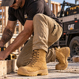 STEEL BLUE COLLIE NITRILE BUMP CAP SAFETY BOOT - 342099
