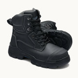 BLUNDSTONE ROTOFLEX PLATINUM LEATHER SAFETY BOOT - 9011