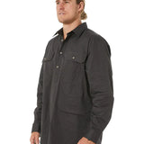 PILBARA MENS CLOSED FRONT L/S SHIRT - RM200CF