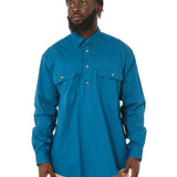 PILBARA MENS CLOSED FRONT L/S SHIRT - RM200CF