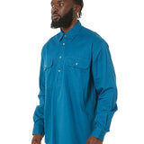 PILBARA MENS CLOSED FRONT L/S SHIRT - RM200CF