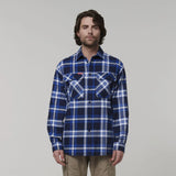 HARD YAKKA CORE LONG SLEEVE CHECK FLANNEL SHIRT - Y07752