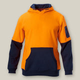 HARD YAKKA HIVIS FLEECE HOODIE - Y19325